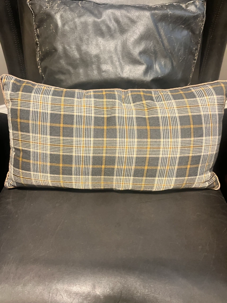 Urban Barn Plaid Throw Pillow - photo 2