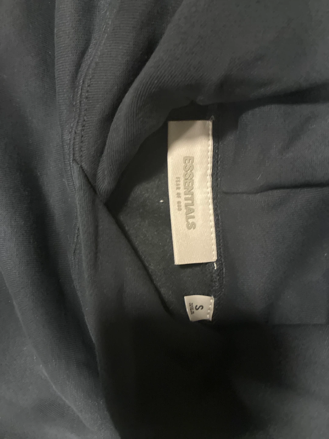 Fear of God Essentials Hoodie Size S - photo 3