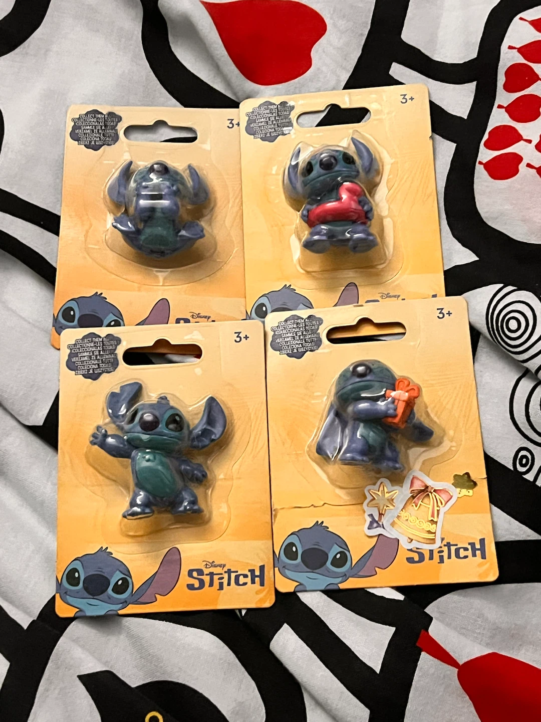 Disney Stitch Figurines (Set of 4)
