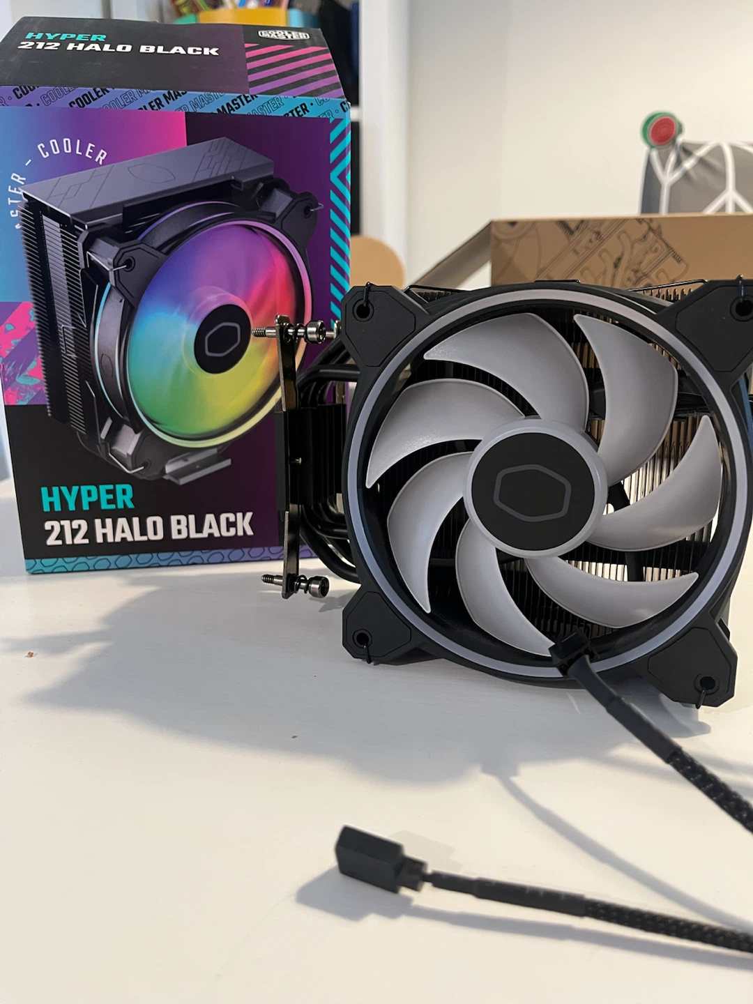 CPU Cooler - Cooler Master Hyper 212 Halo Black CPU Cooler