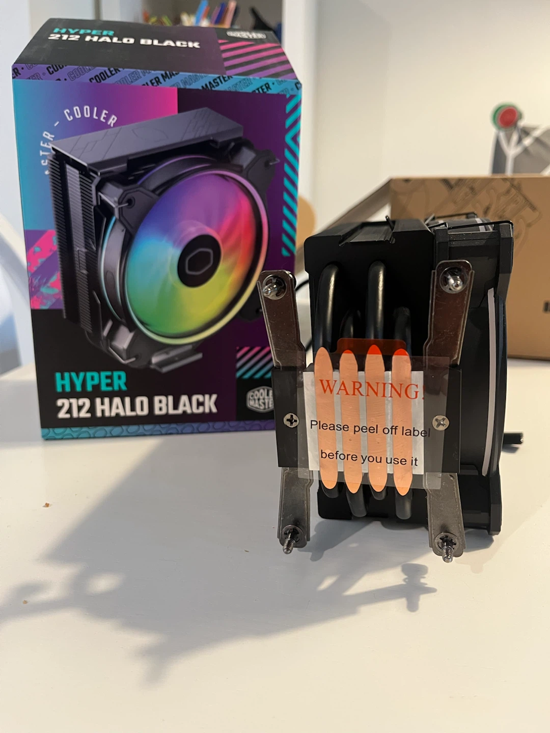 CPU Cooler - Cooler Master Hyper 212 Halo Black CPU Cooler - photo 2