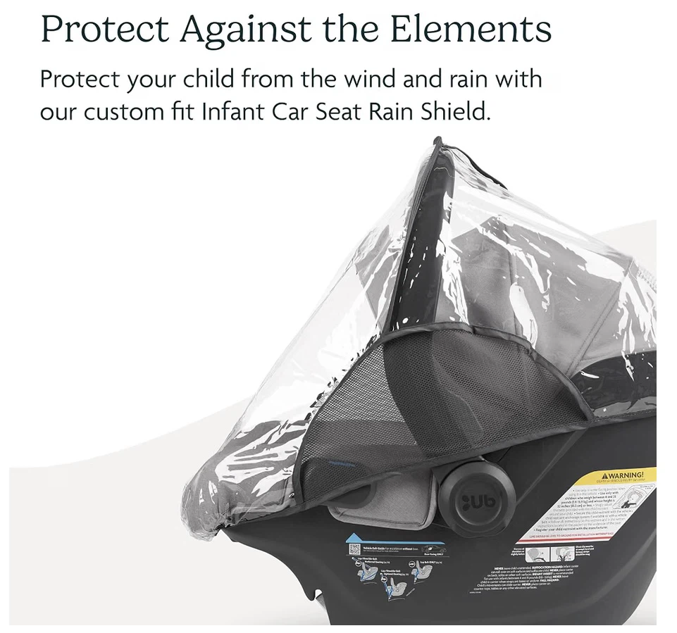 UPPAbaby Rain Shield for Mesa and Aria Infant Car Seat - photo 2