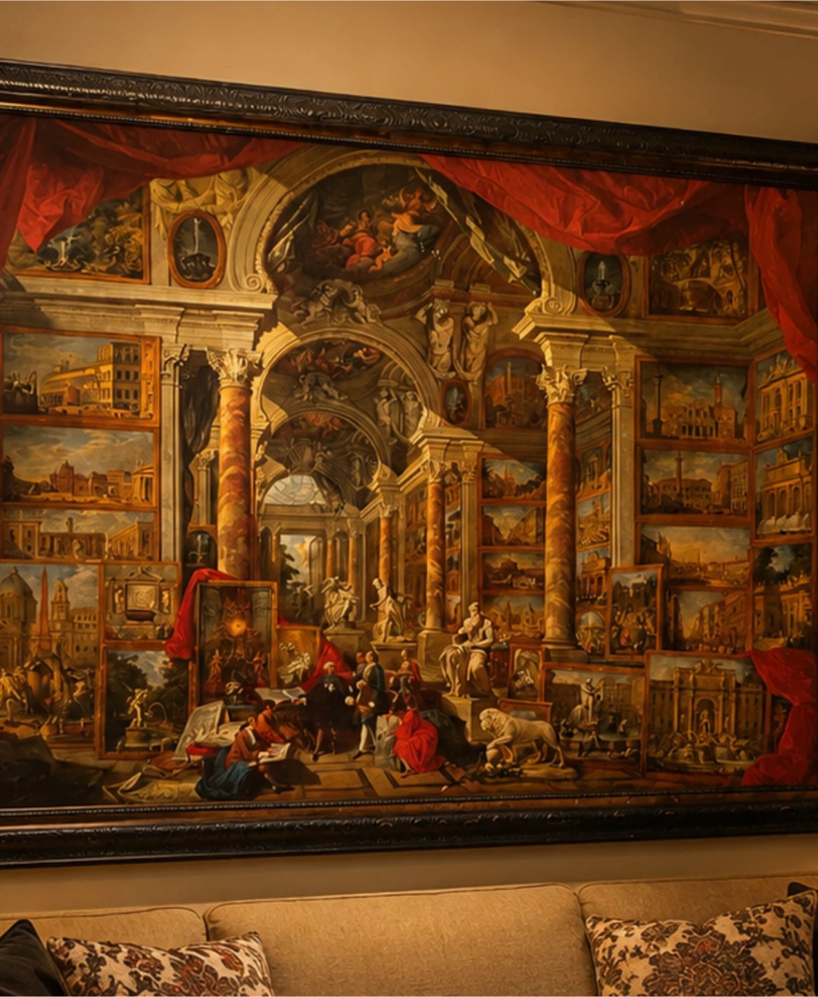 Large Framed Painting - photo 3