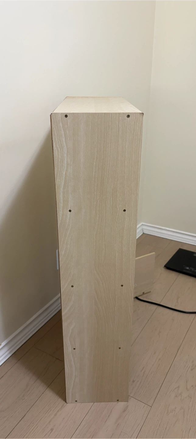 Wooden Cube Storage Shelf with Doors - photo 2