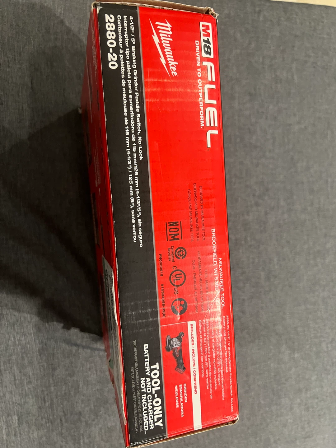 Milwaukee M18 Fuel Grinder - photo 3