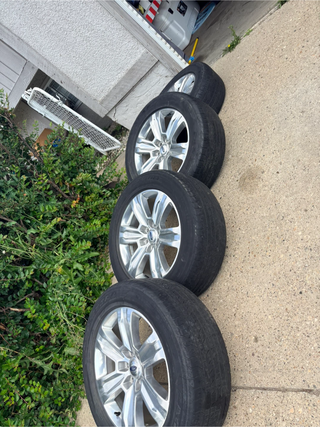 20 inch ford platinum F150 rims