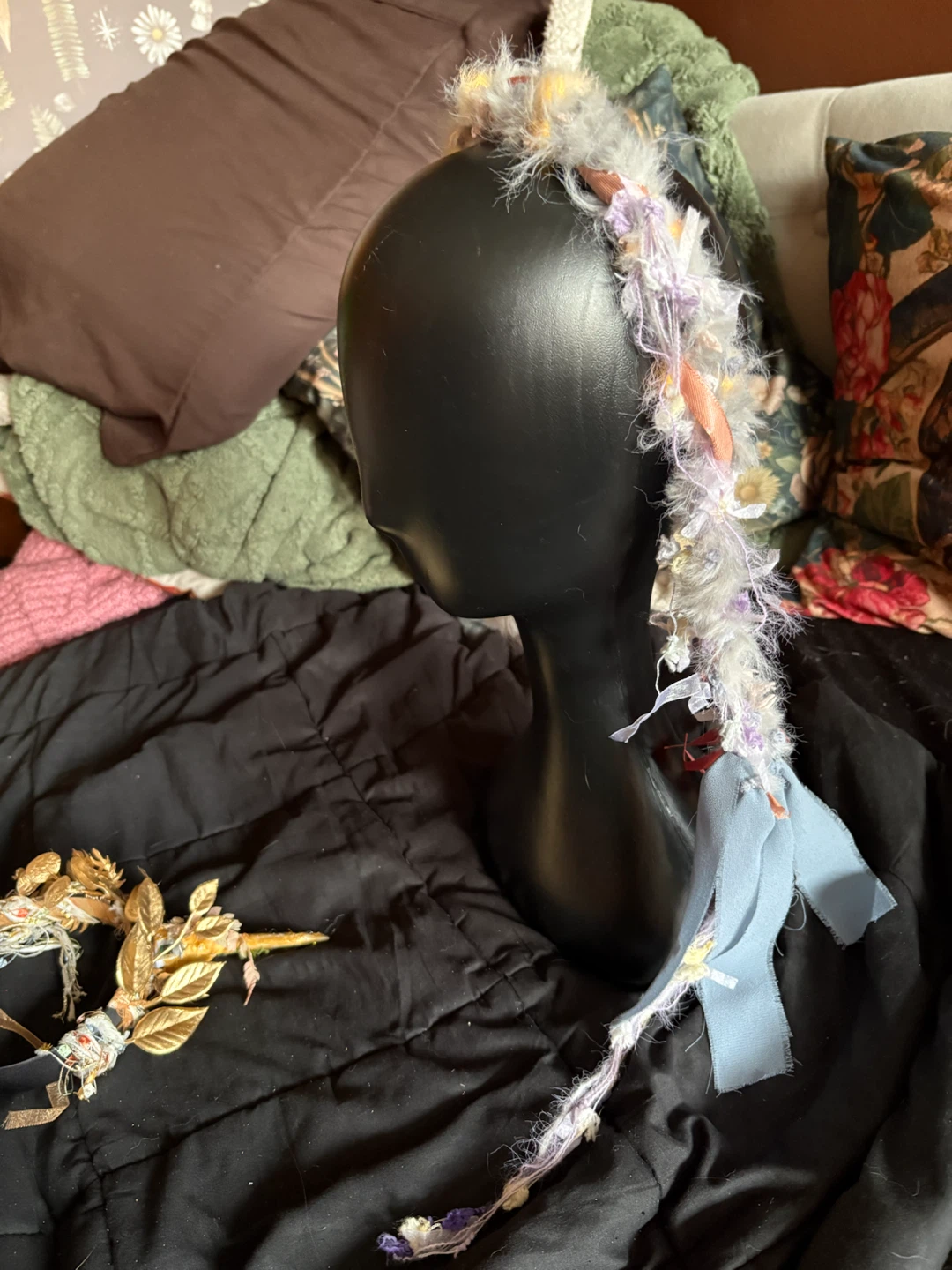 Boho Fairy Light Crown - photo 2