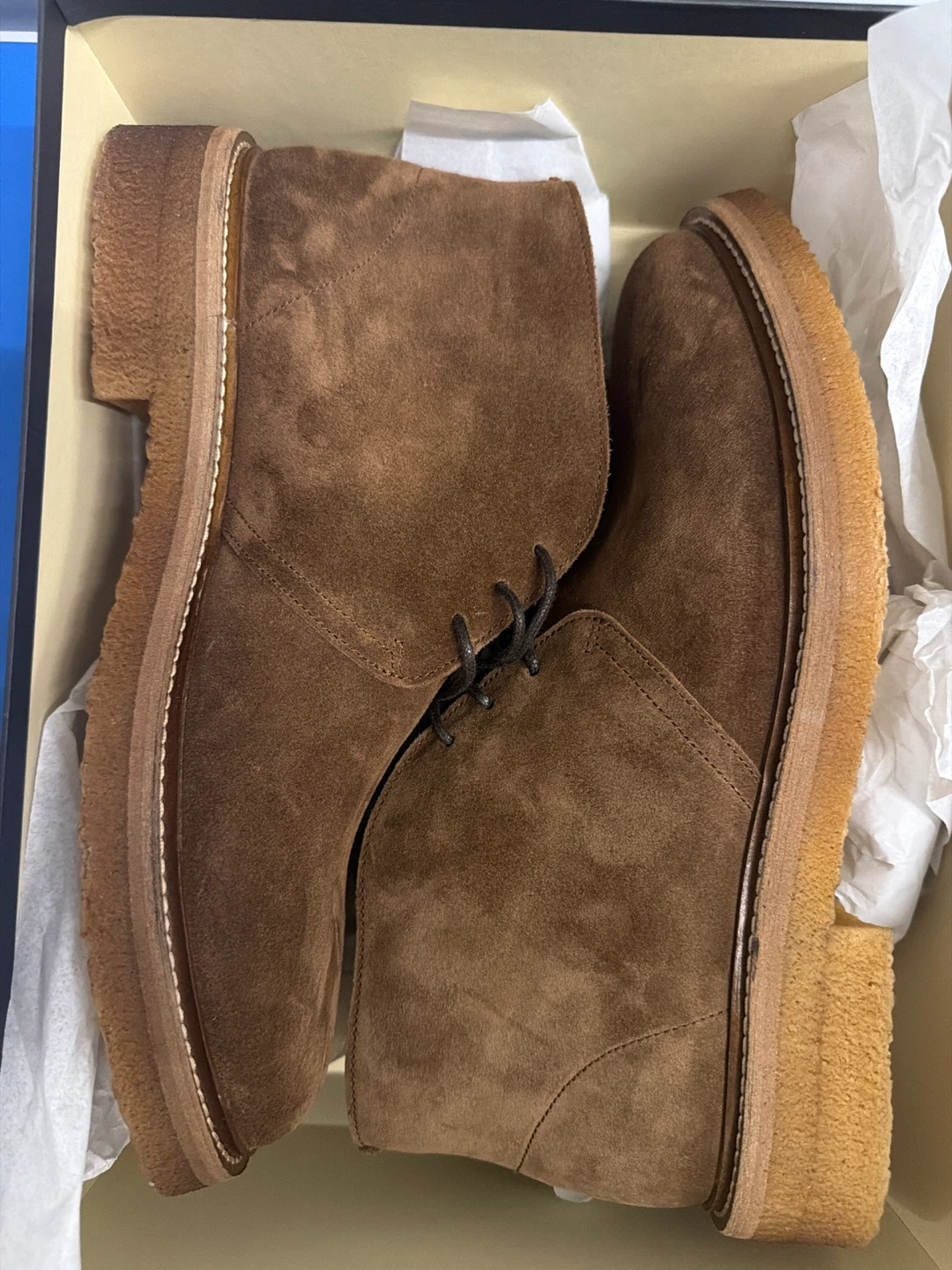 Brown Suede Chukka Boots - photo 2