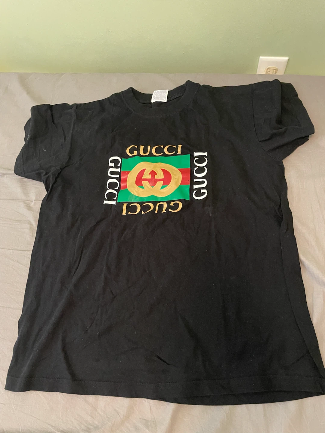 Black Gucci T-Shirt