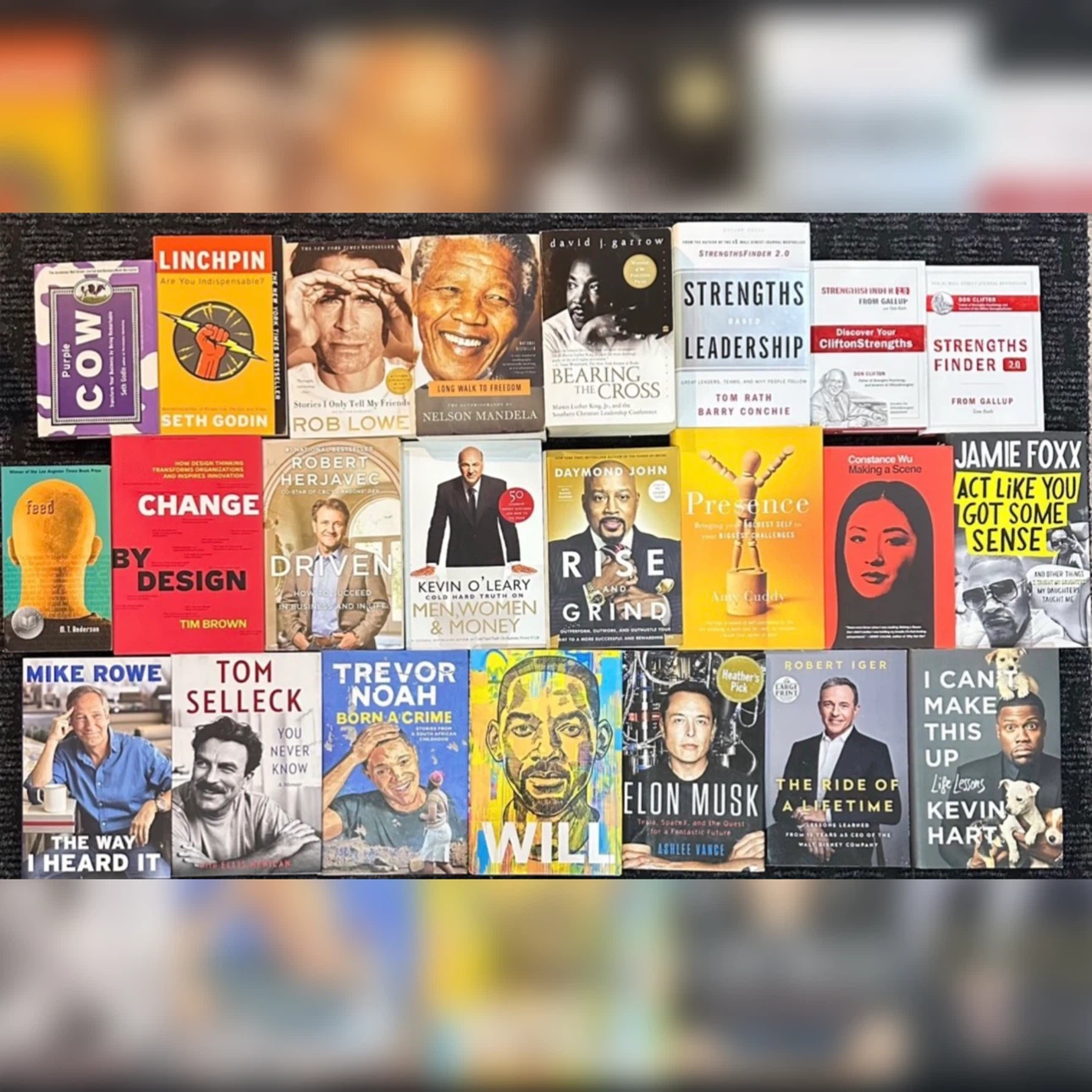 Elon, Will, Trevor Noah, Nelson Mandela, ride of the lifetime,..