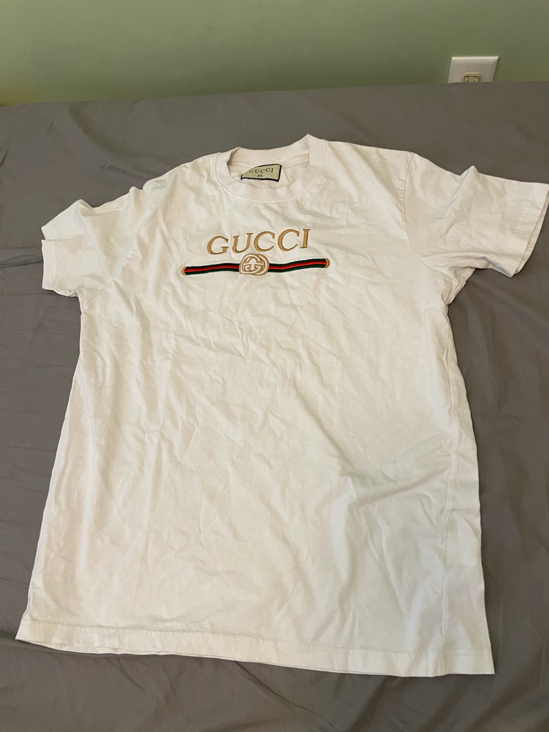 White Gucci T-Shirt XL