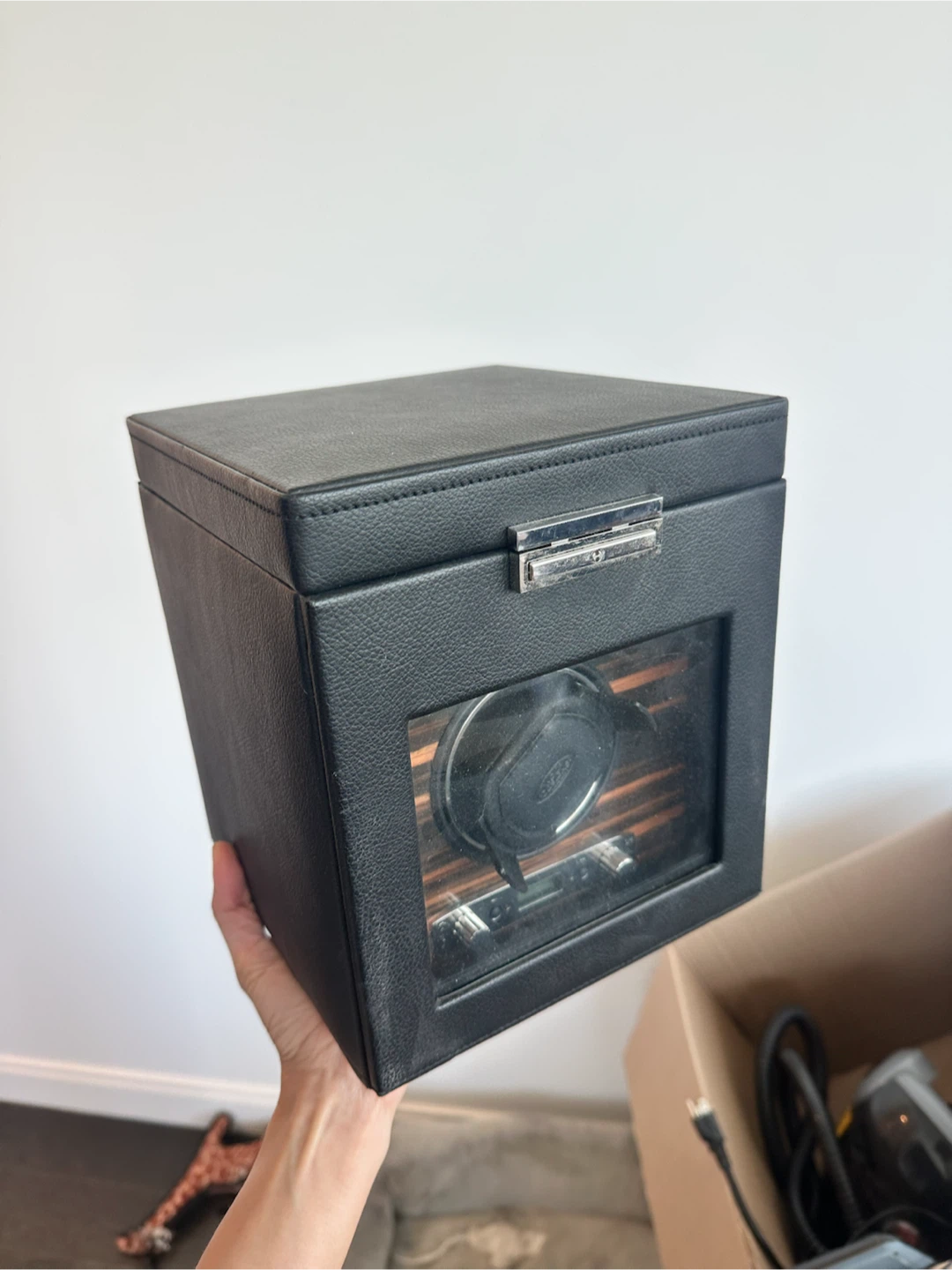 Wolf Watch Winder Box