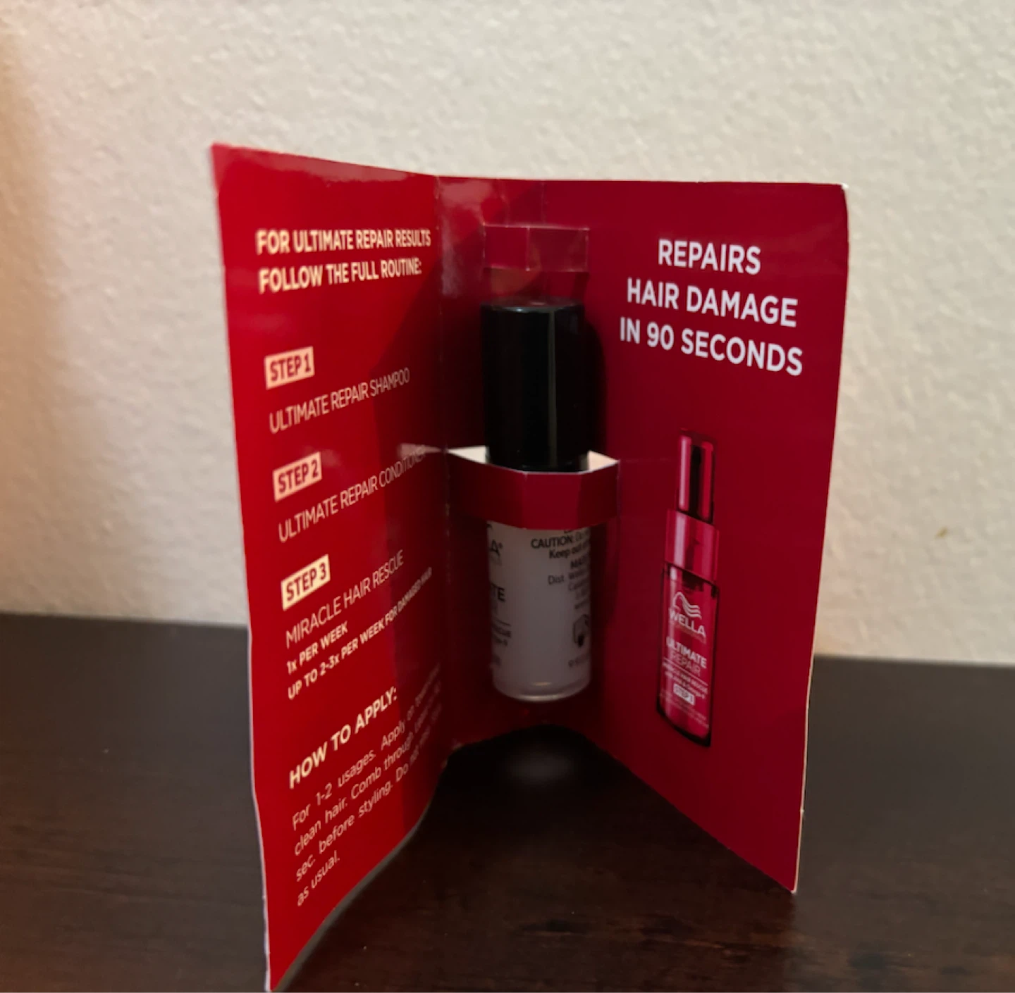 NEW-Wella Professionals Ultimate Repair Miracle Hair Rescue 5ml - photo 2