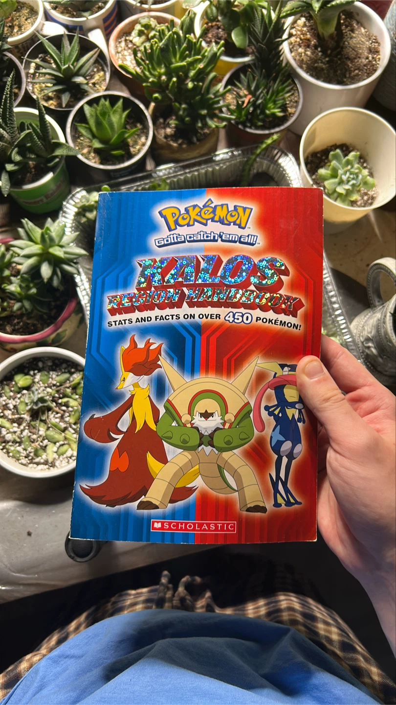 Pokemon Kalos Region Stats and Facts Book