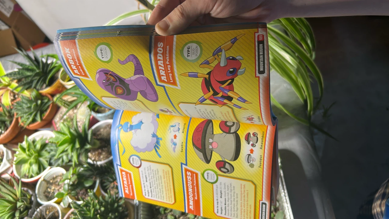 Pokemon Kalos Region Stats and Facts Book - photo 3
