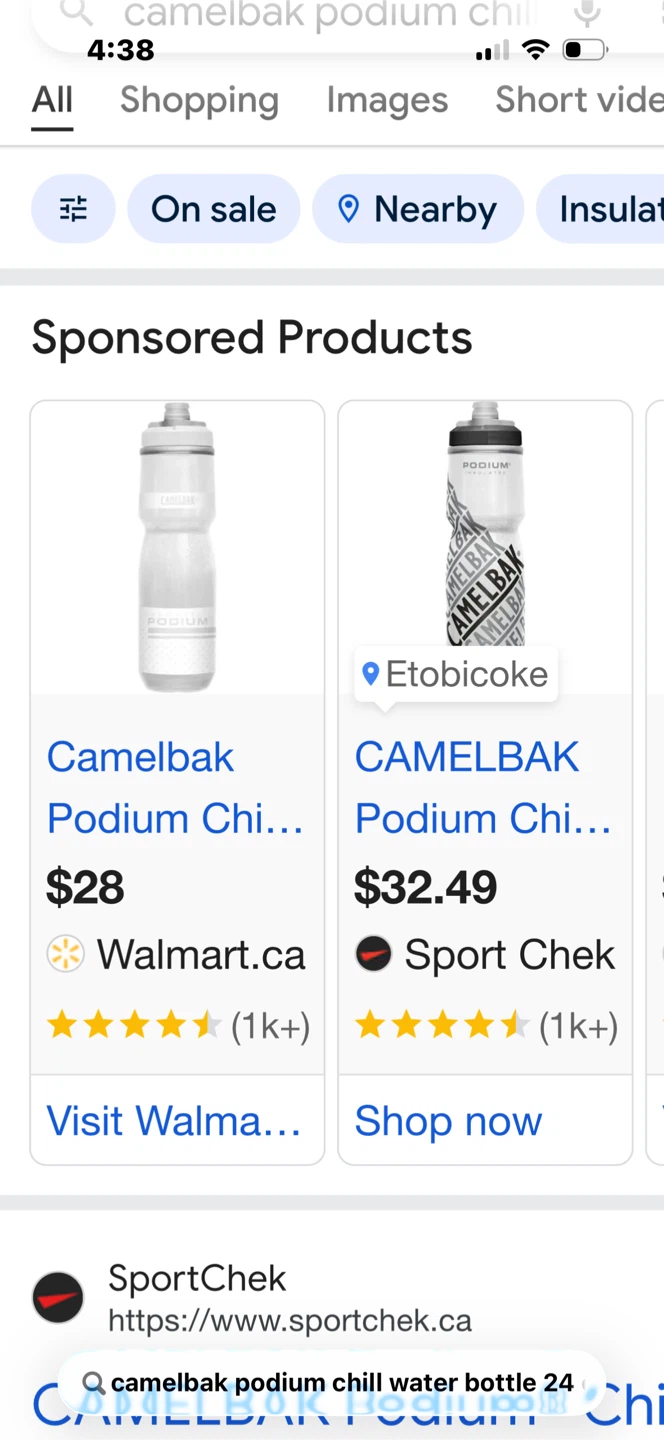 NEW Camelbak 24oz Water Bottle - photo 3
