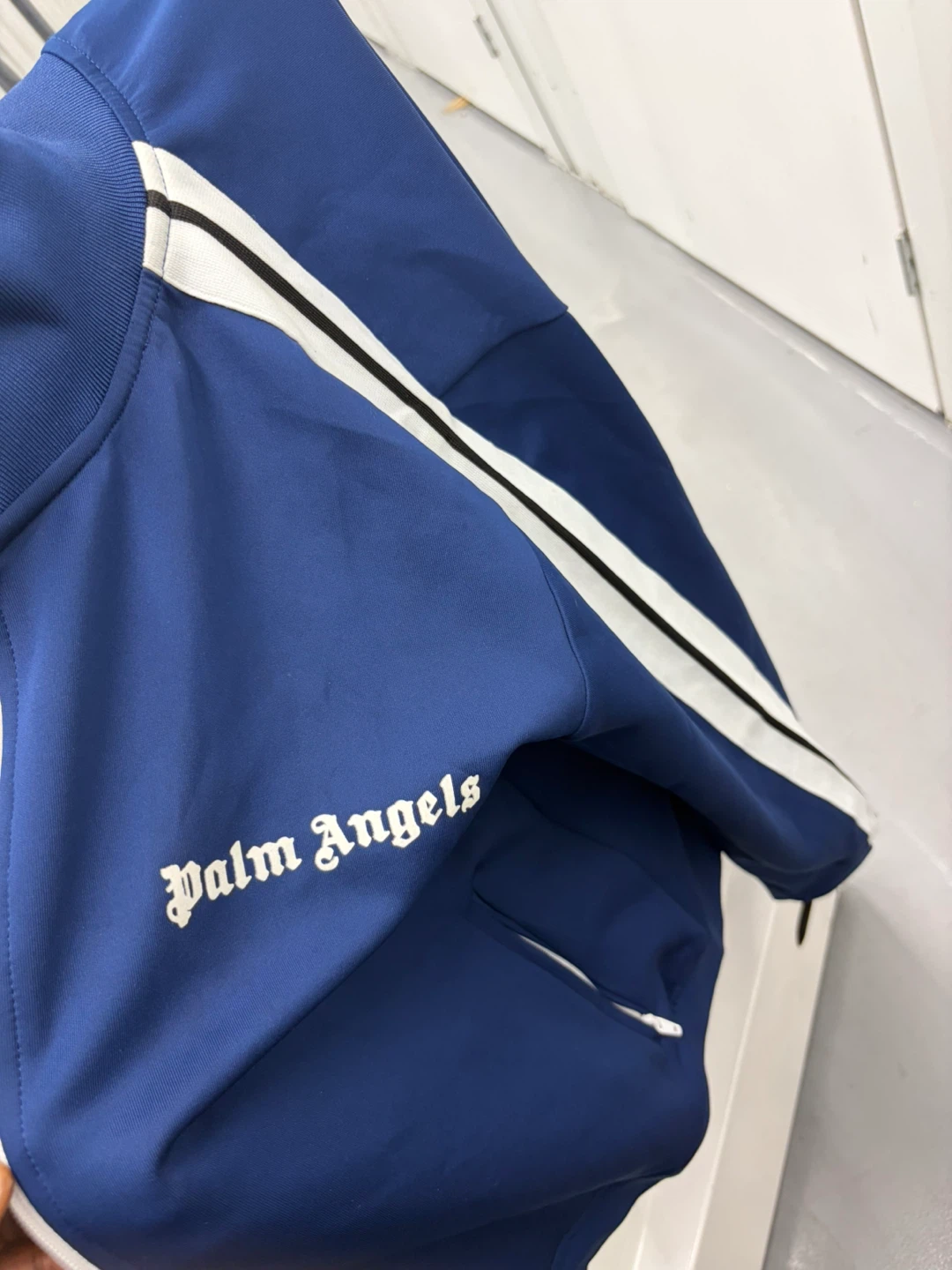 Palm Angels Track Jacket Blue