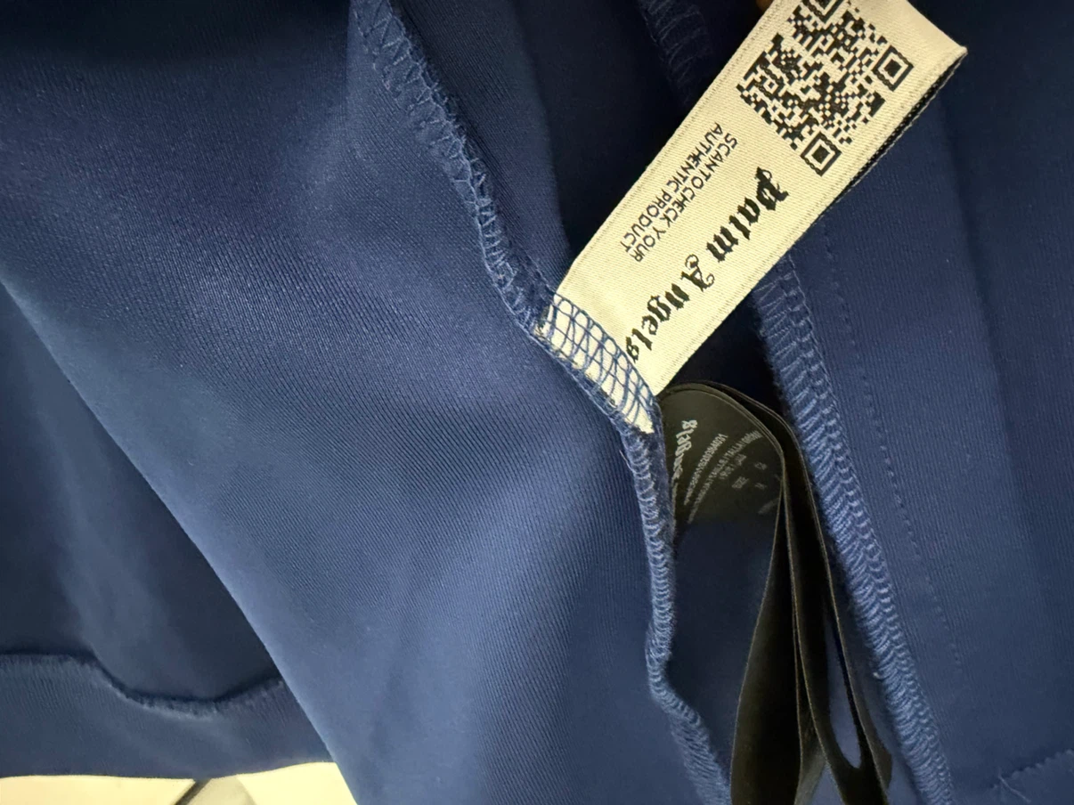 Palm Angels Track Jacket Blue - photo 4