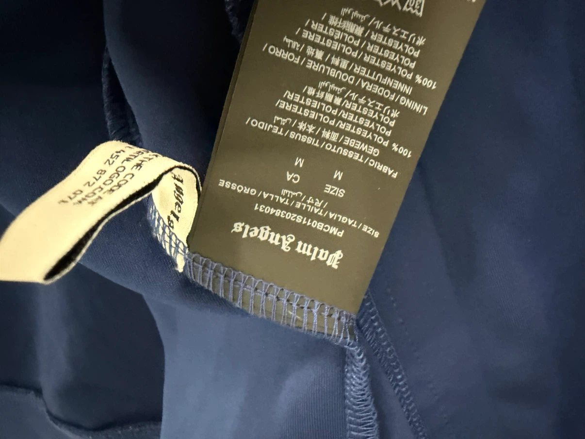 Palm Angels Track Jacket Blue - photo 5