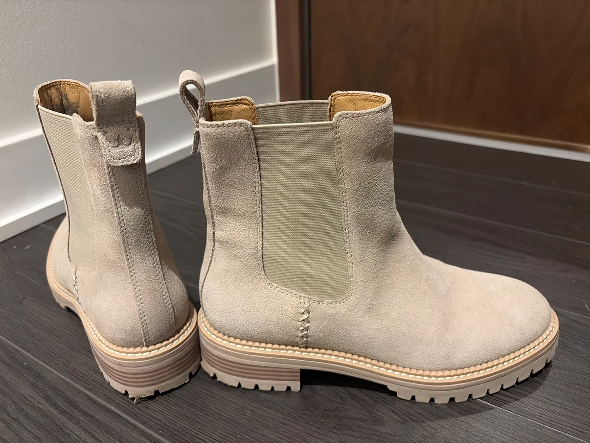 New Suede Chelsea Boots