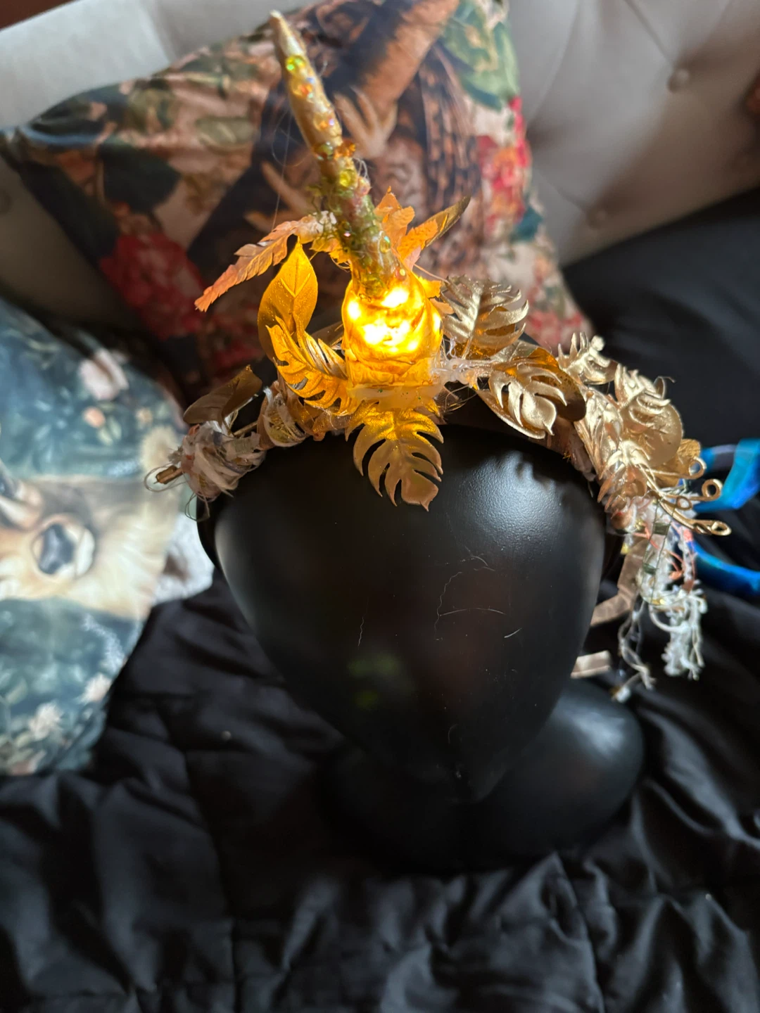 Fairy Unicorn Horn Headband with Lights - photo 3