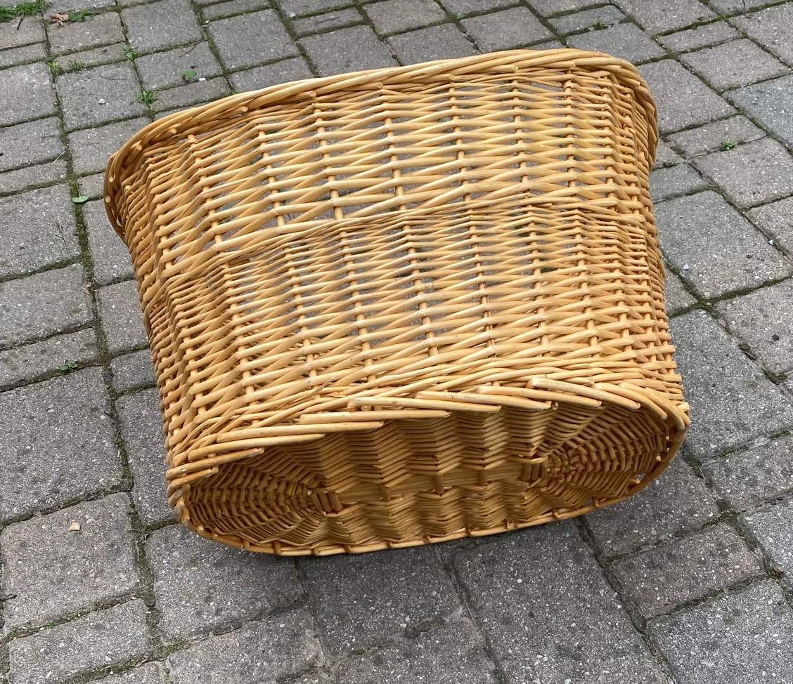 Wicker Large Basket with Handles - photo 3