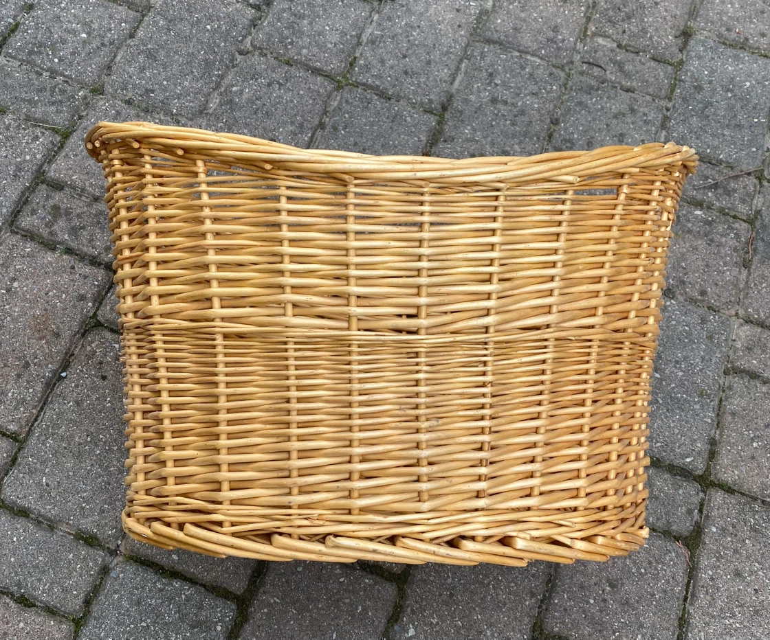 Wicker Large Basket with Handles - photo 5