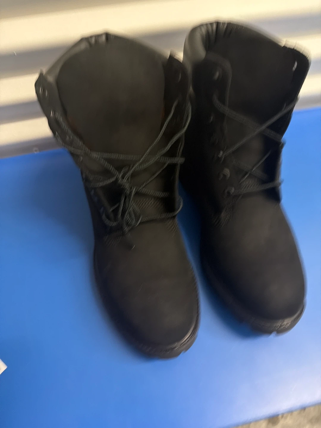 Timberland Black Lace-Up Boots