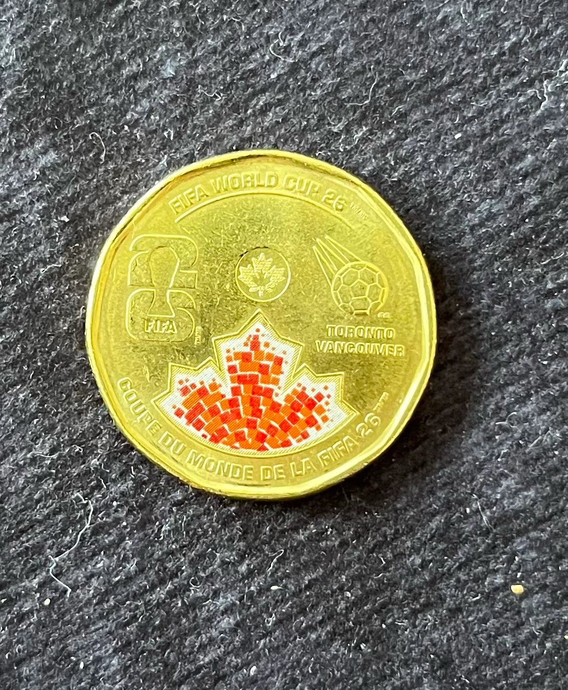 Canada 2026 FIFA World Cup Dollar Coin - photo 3