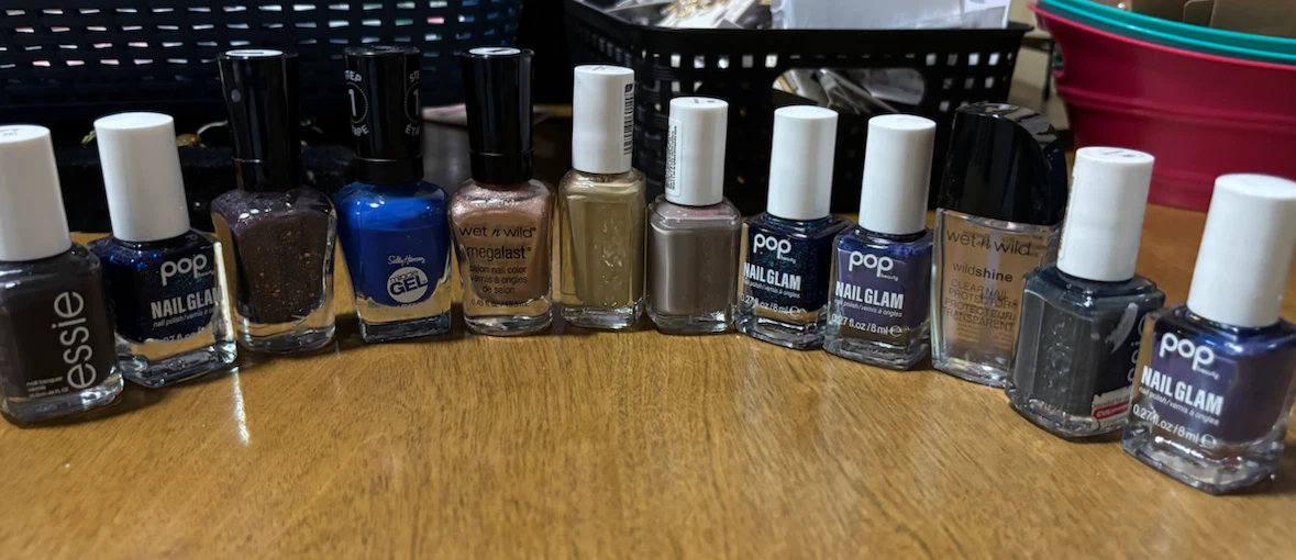 NEW-12 mix nail polishes