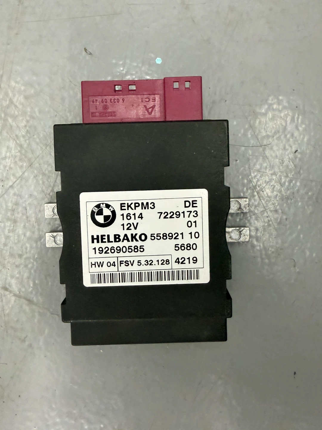 BMW EKPM3 Control Module 7229173