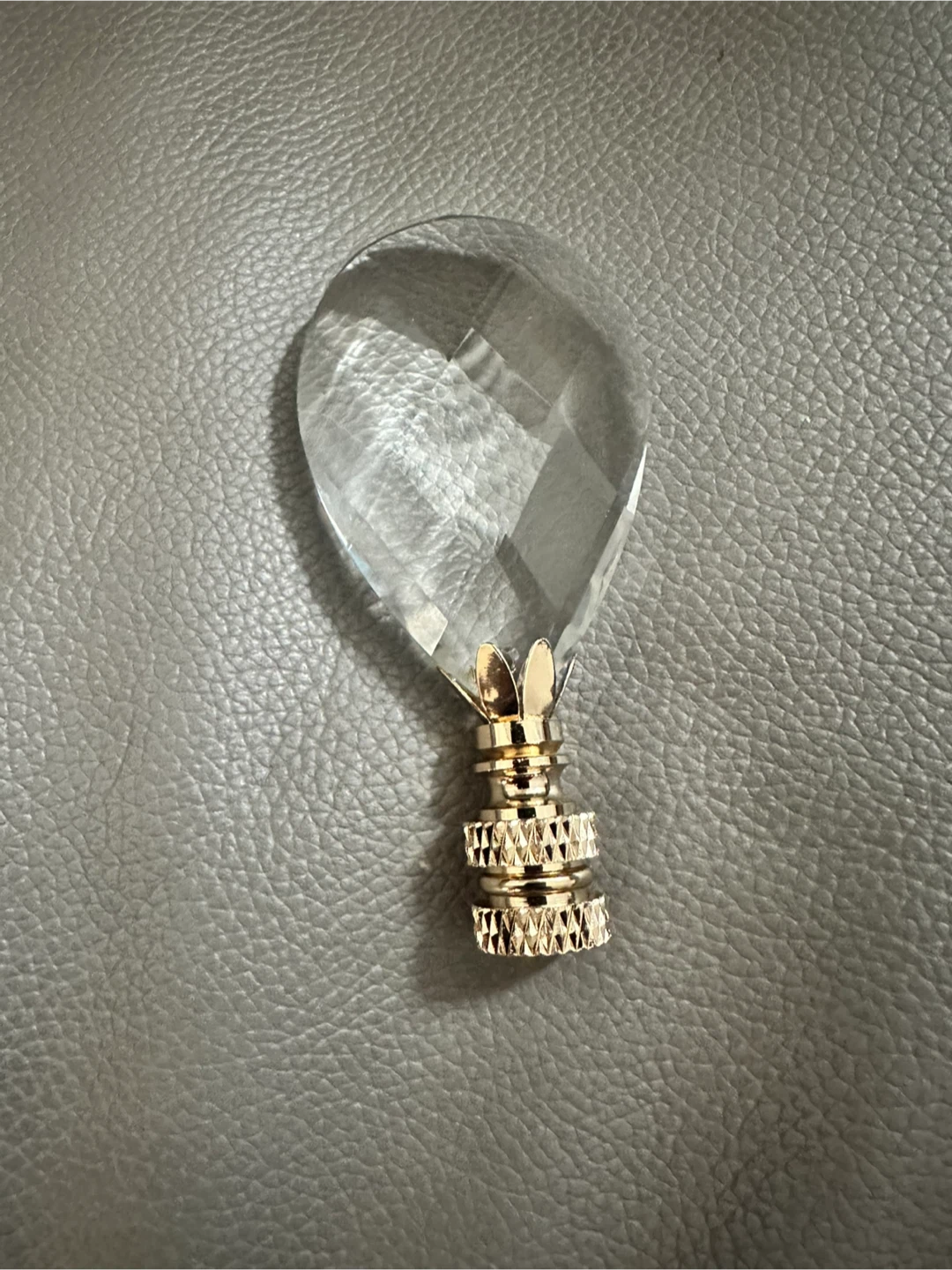 Royal Designs, Inc. Crystal Teardrop Lamp Finial - photo 2