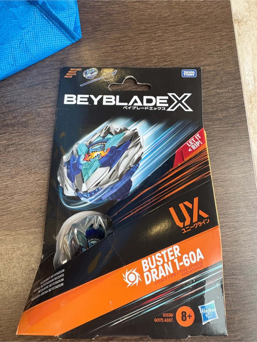 Beyblade X Buster Dran 1-60A