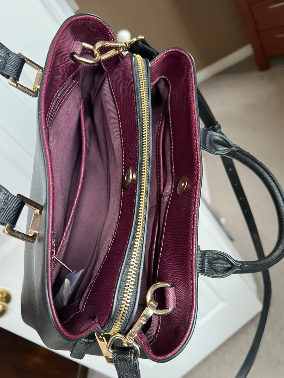 ALDO Black Satchel Handbag - photo 4