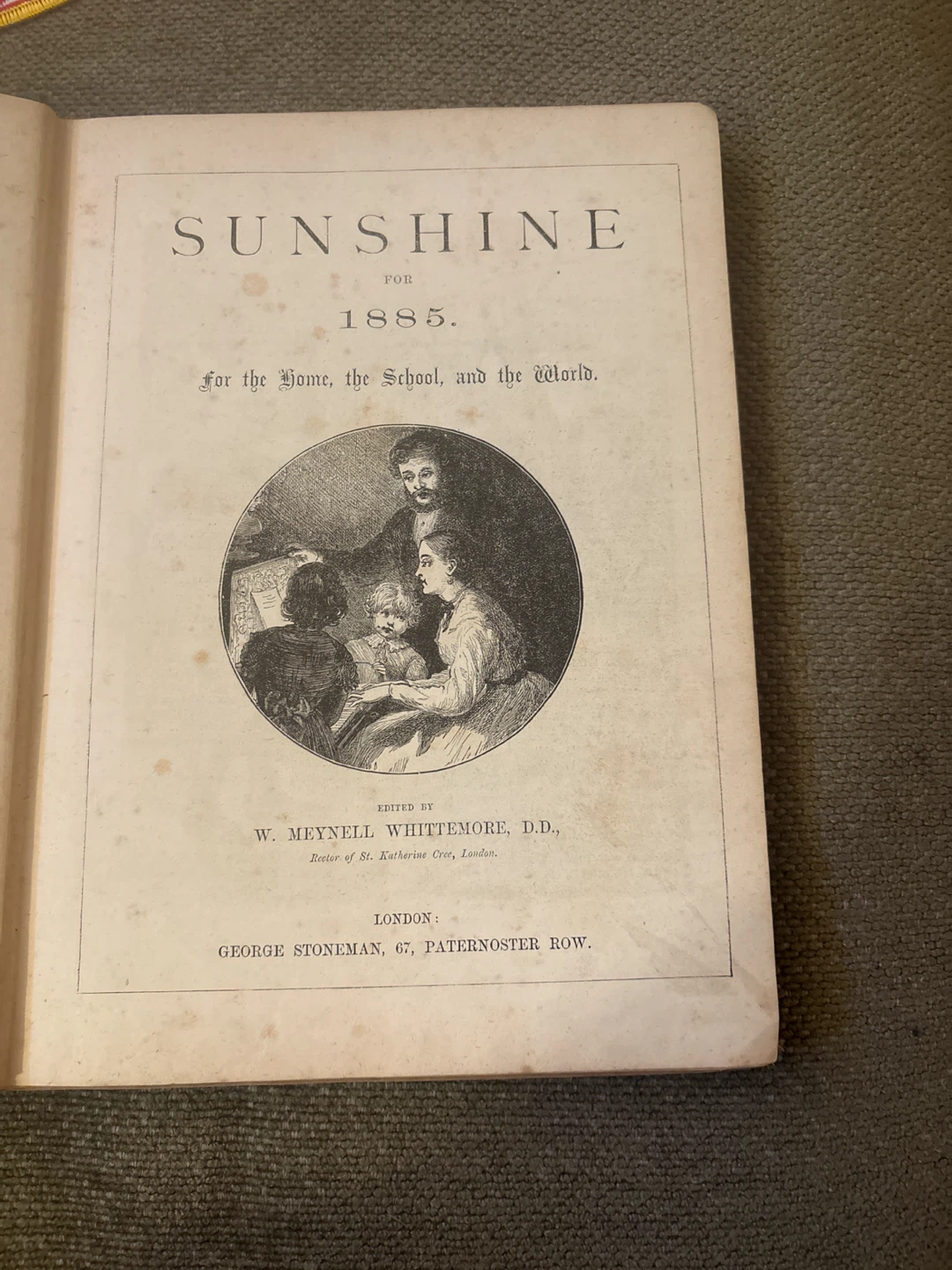 Sunshine For The Home, The School, And The World 1885 Magazine - photo 2