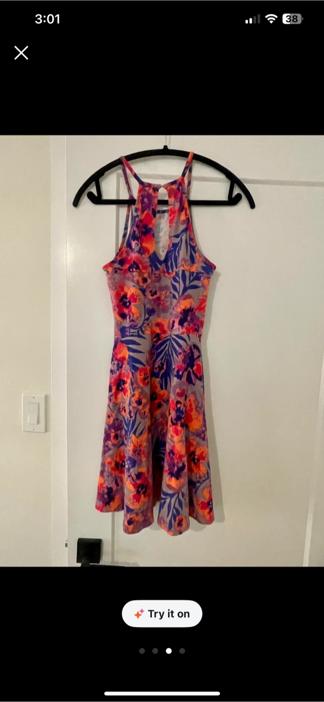 Floral A-line sundress - photo 3