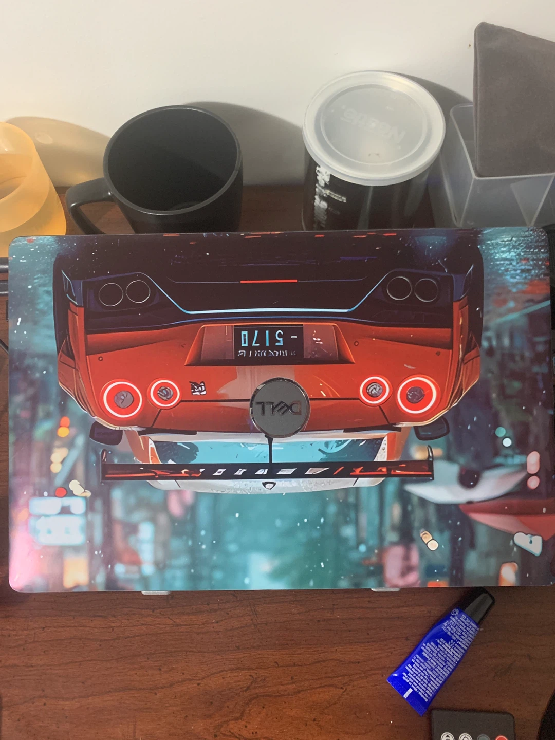 Dell Laptop with Car Decal