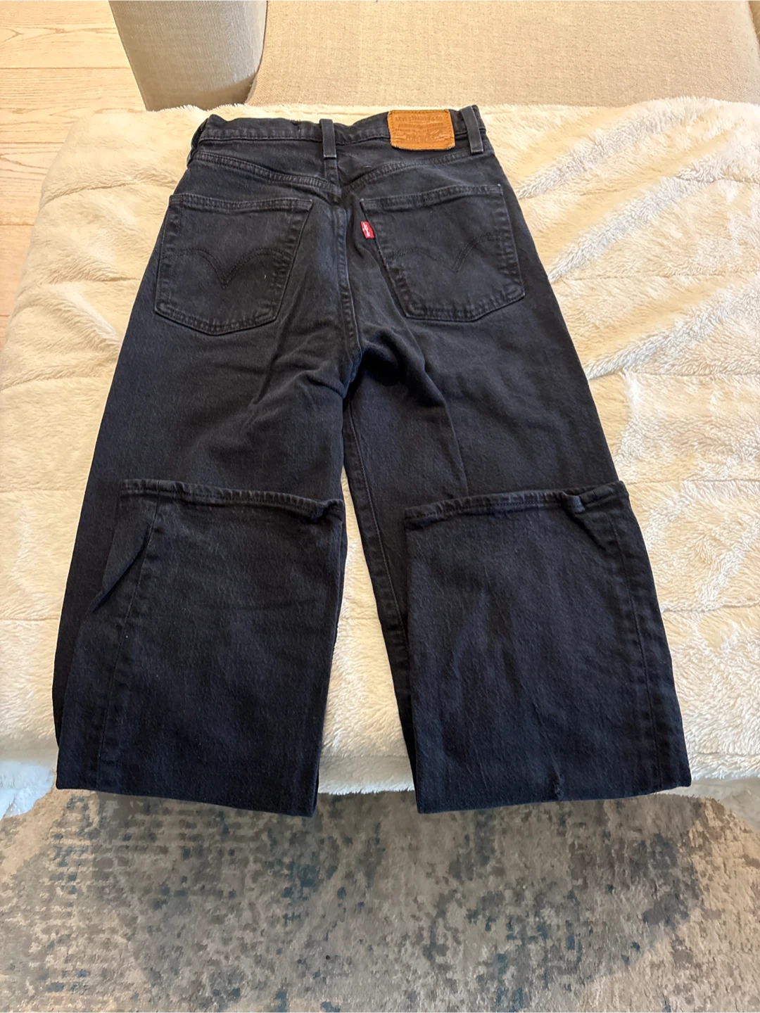 Levi's Women's Black Denim Jeans - photo 2