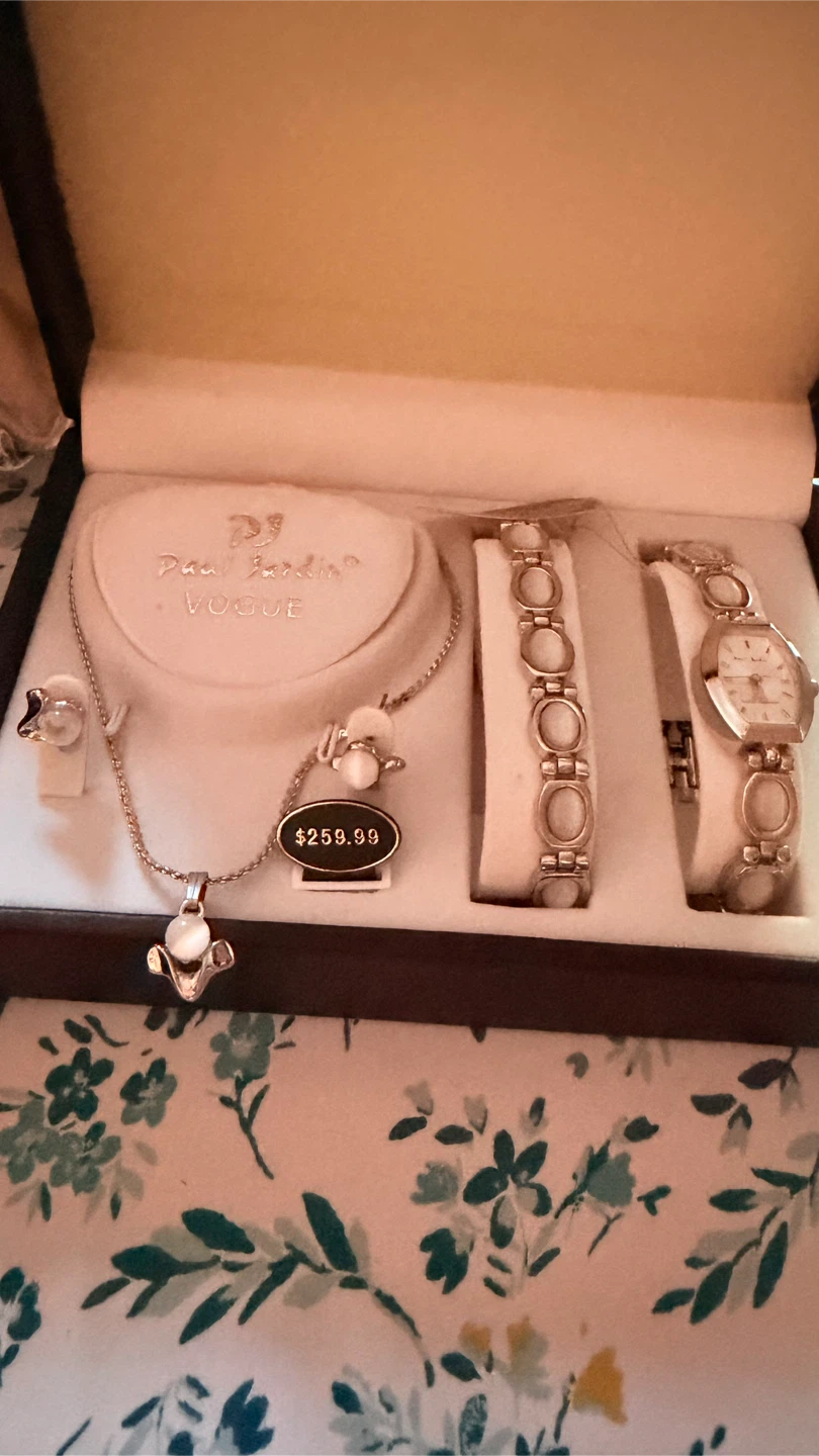 Vintage Stainless steel Paul Jardin Jewelry Set