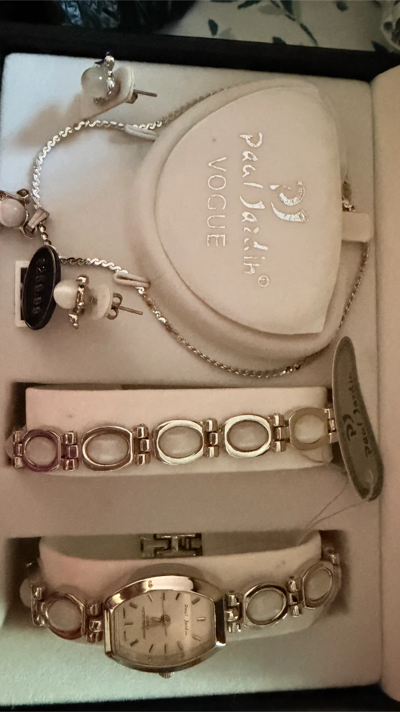 Vintage Stainless steel Paul Jardin Jewelry Set - photo 3