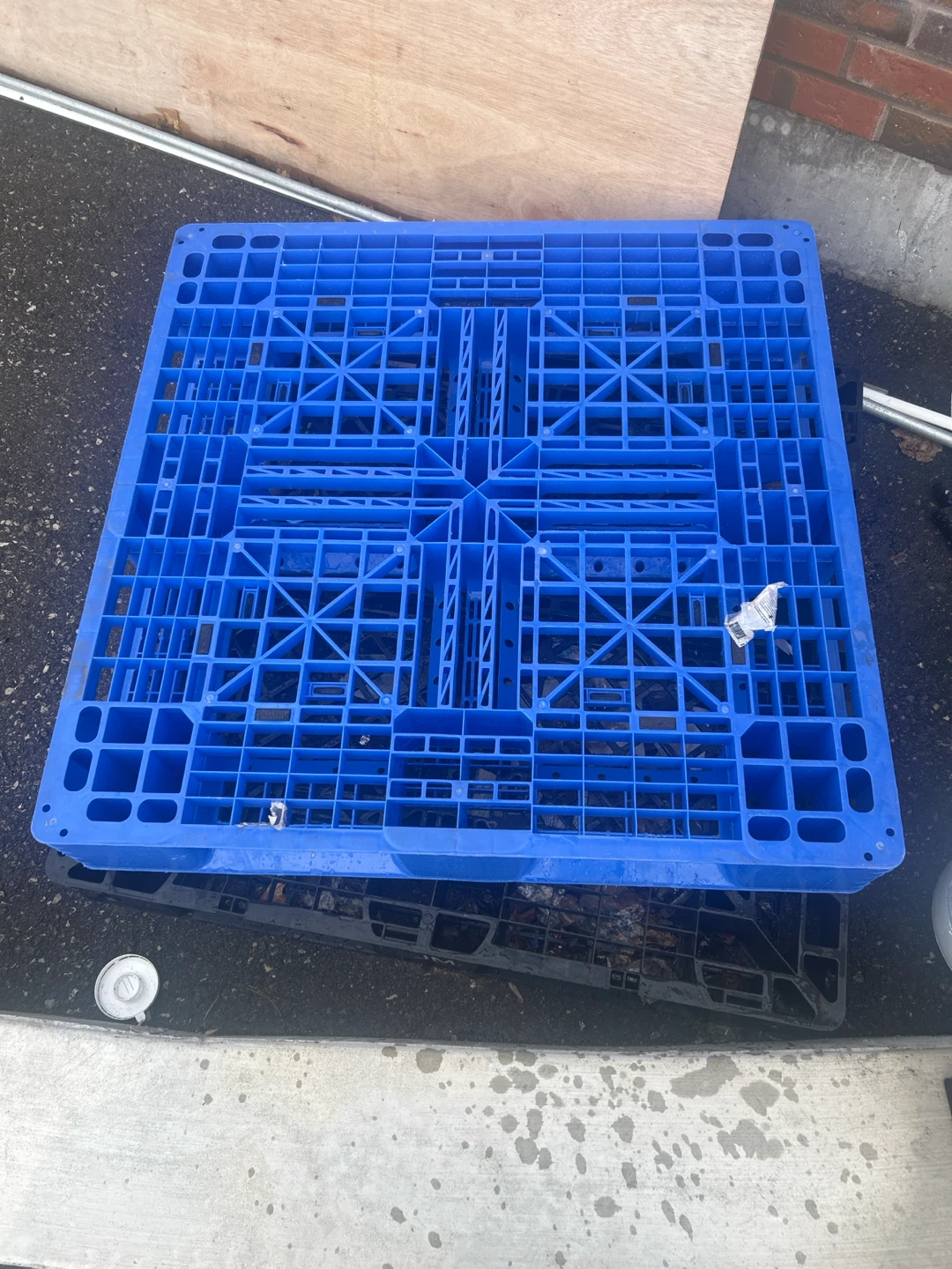 Blue Plastic Pallet - photo 2