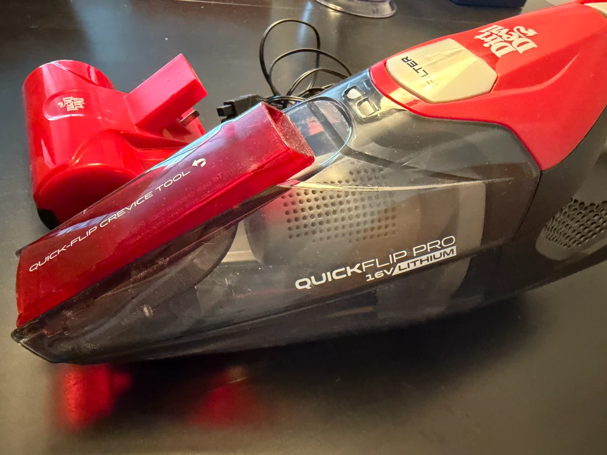 Dirt Devil Quick Flip Pro 16V Lithium Handheld Vacuum - photo 3
