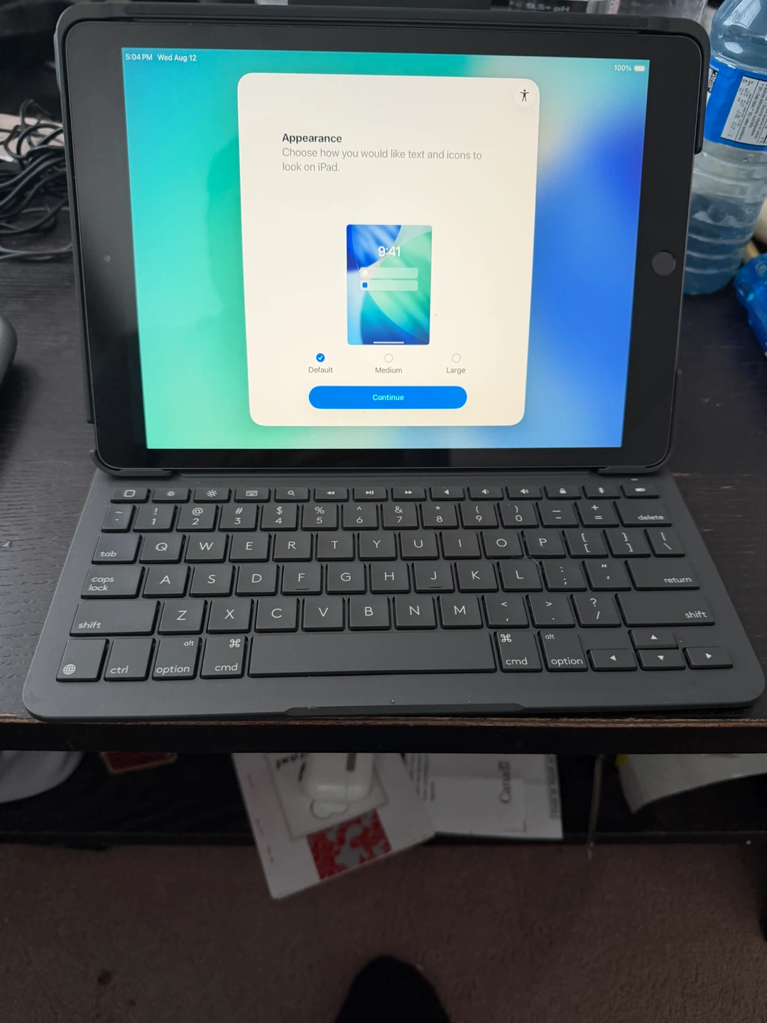Apple iPad 8 with Keyboard Case