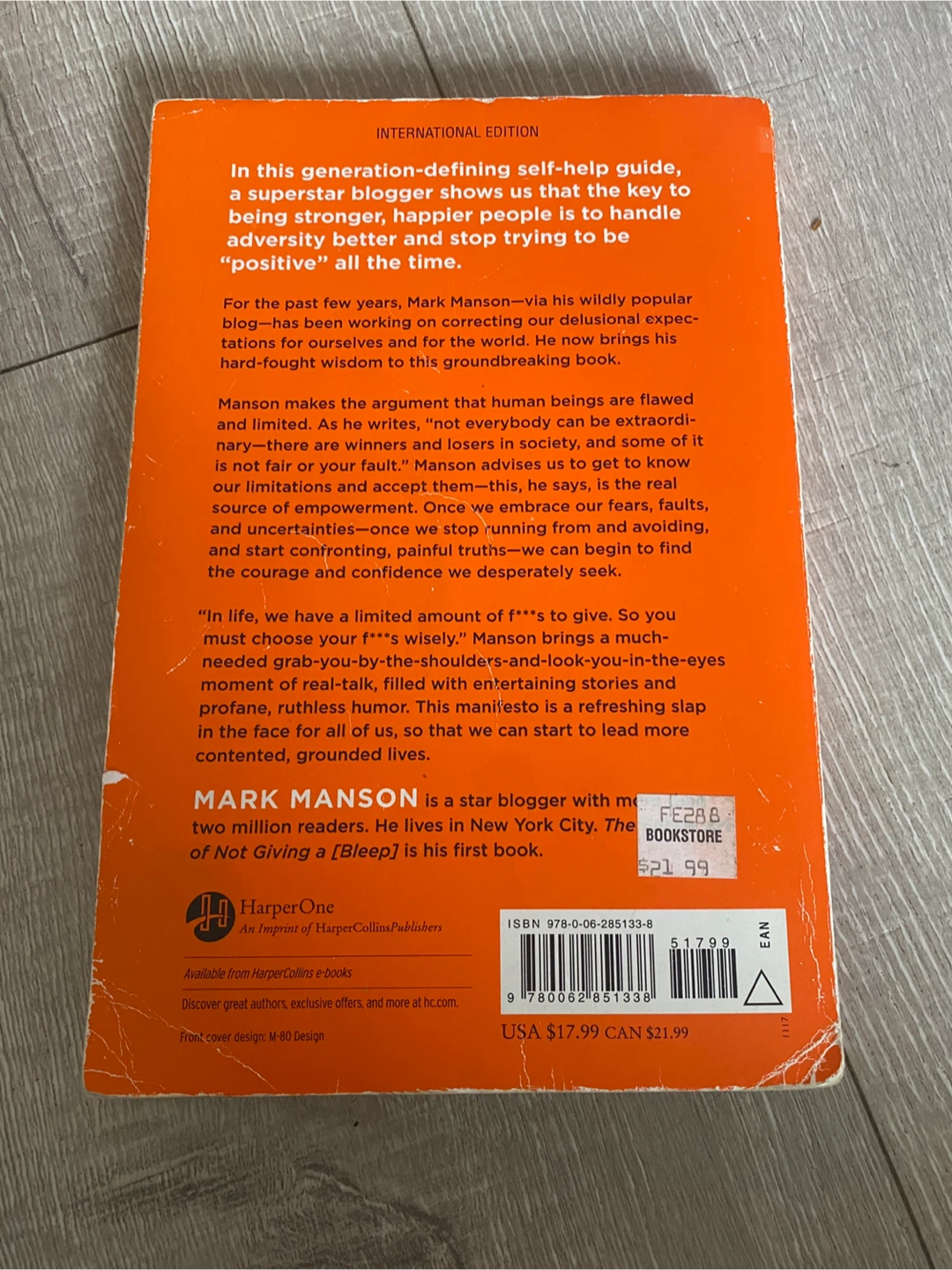The Subtle Art of Not Giving a F*** by Mark Manson - photo 2