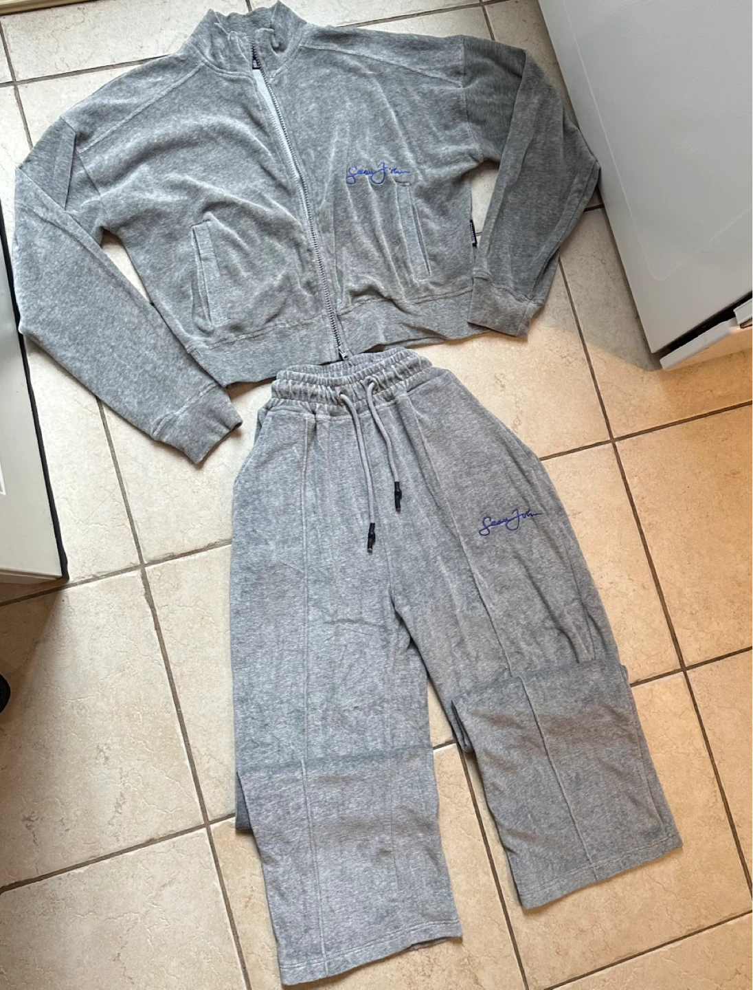 Velour Tracksuit Set Missguided Size S - photo 2