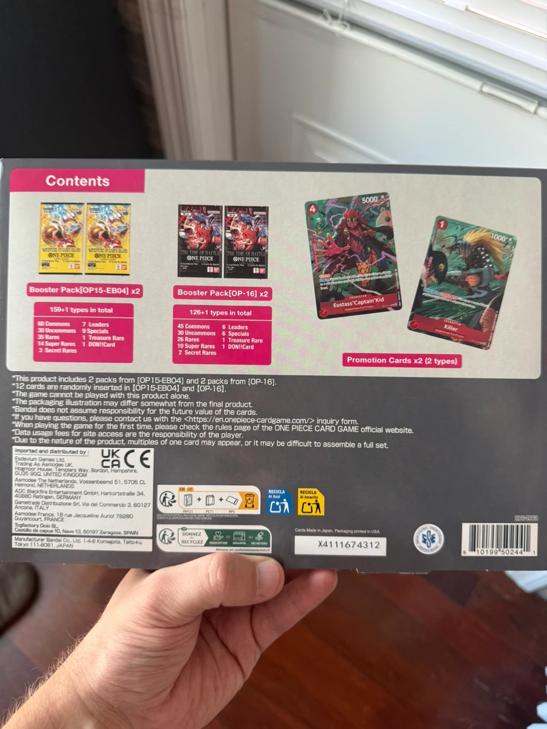 One Piece Card Game Illustration Box - Kid/Killer - photo 2