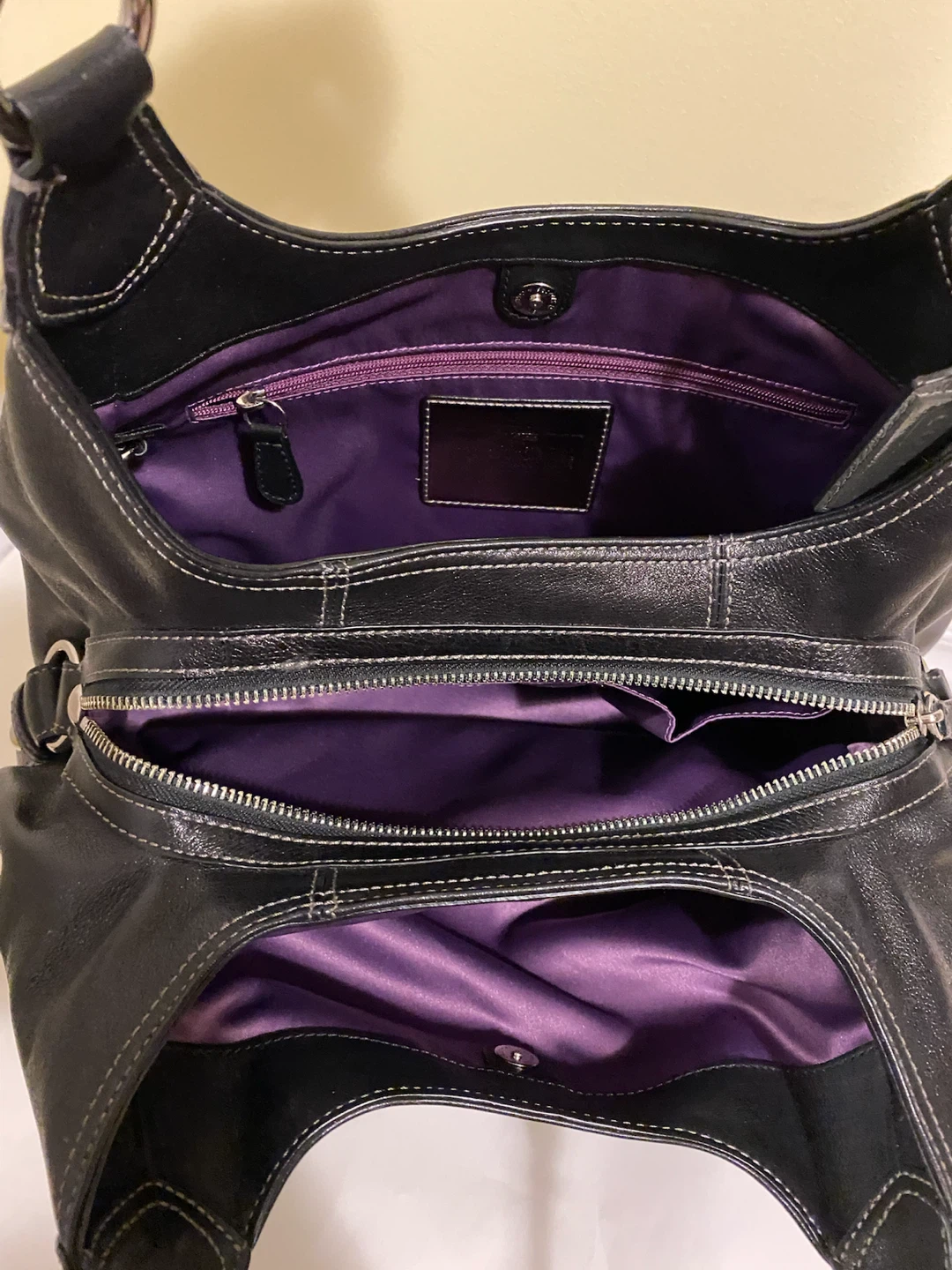 Coach Black Leather Handbag - photo 4