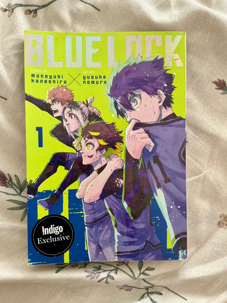 Blue Lock volume 1 manga (Indigo Exclusive)