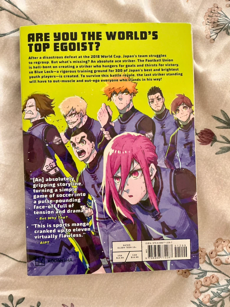 Blue Lock volume 1 manga (Indigo Exclusive) - photo 2