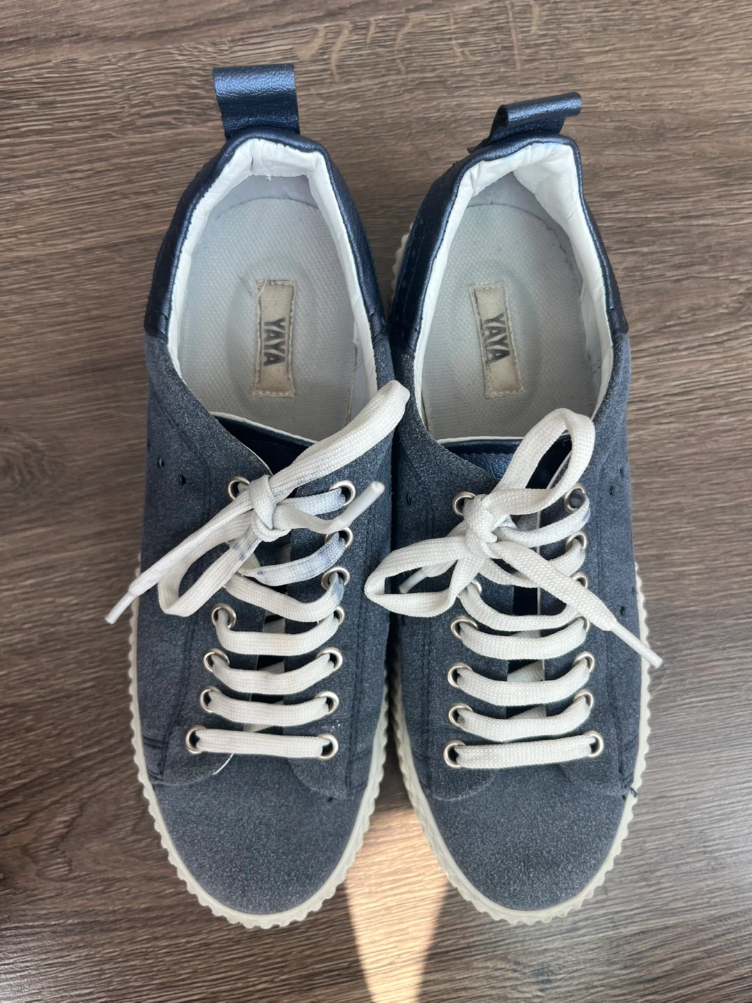 Platform Navy Sneakers